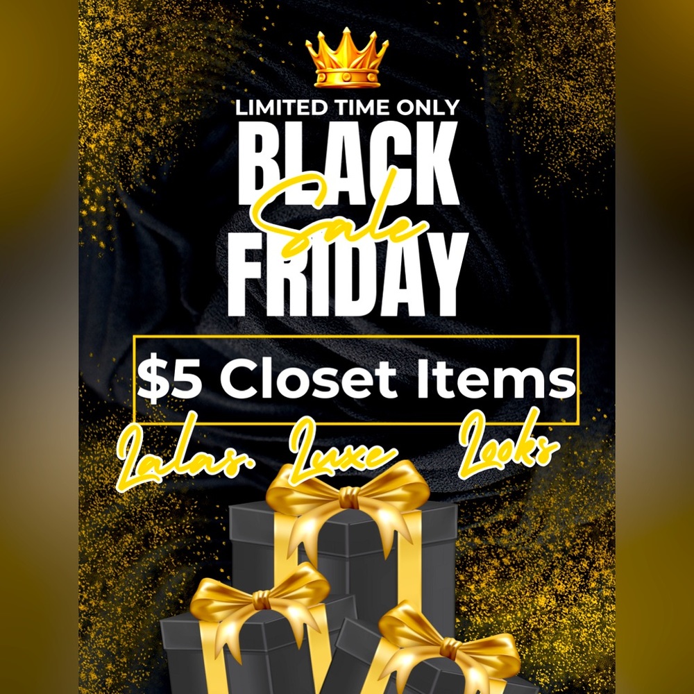 $5 Closet items!